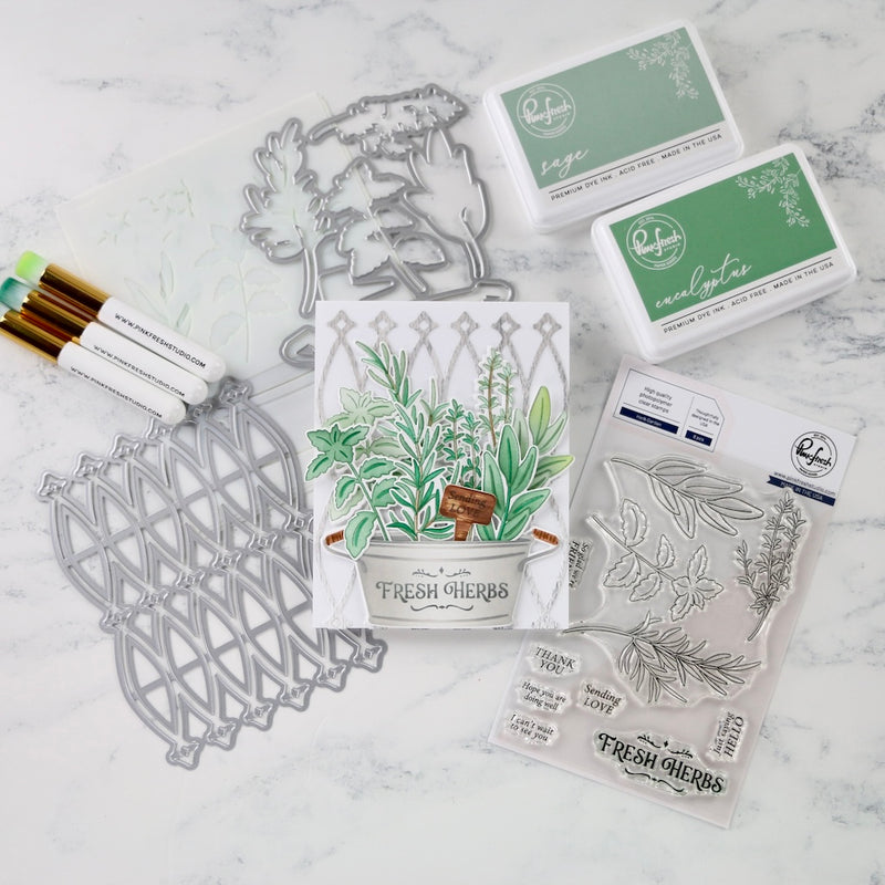 Herb Garden stencil