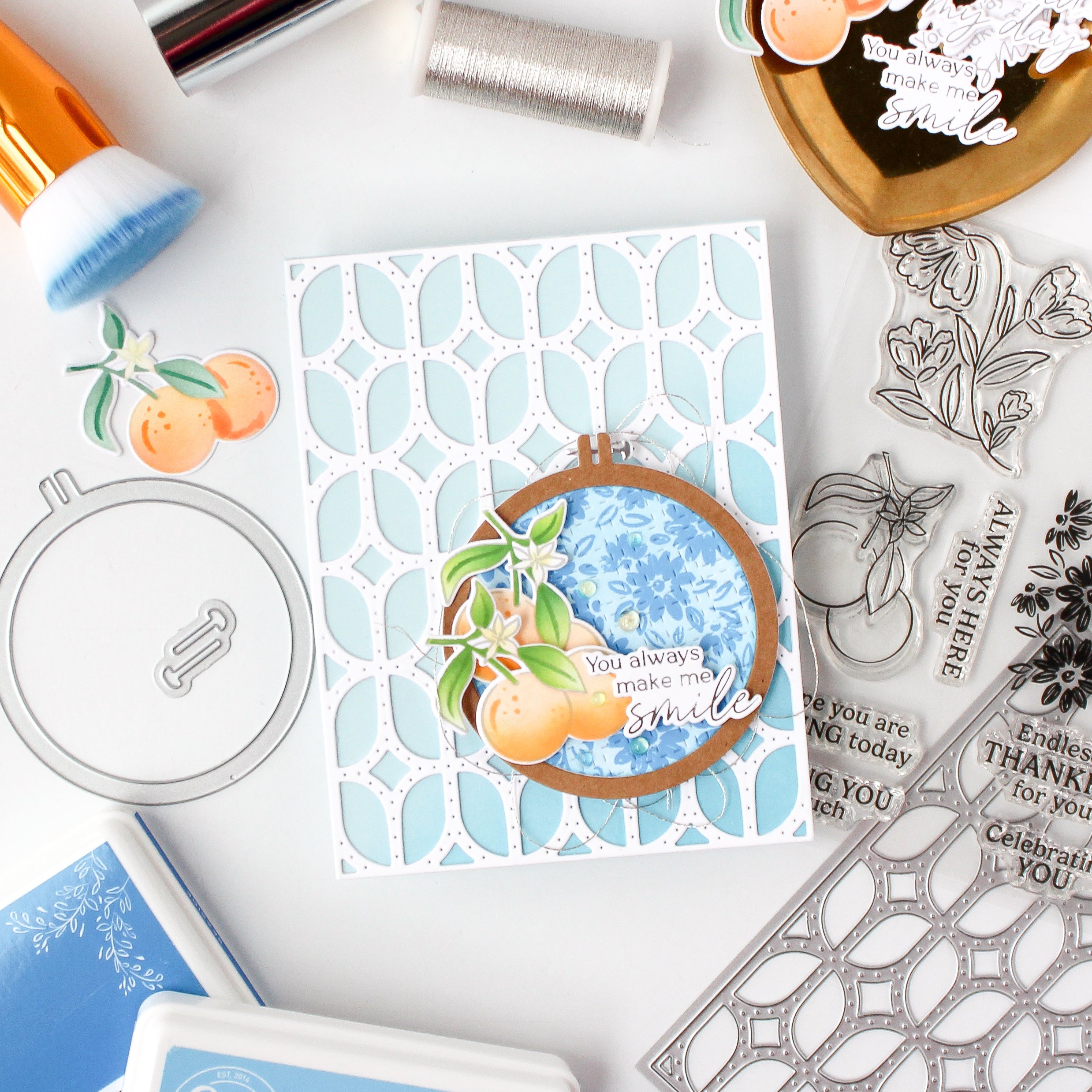 Framed Art stamp – Pinkfresh Studio