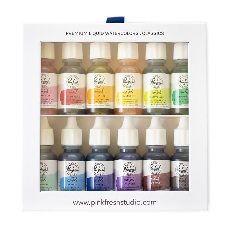 Premium Liquid Watercolors: Classics