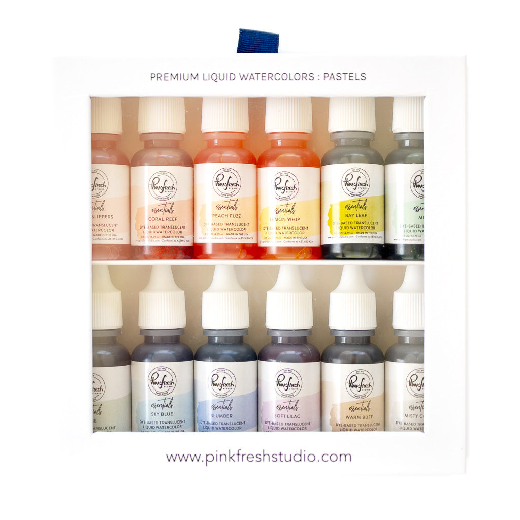 Premium Liquid Watercolors: Pastels