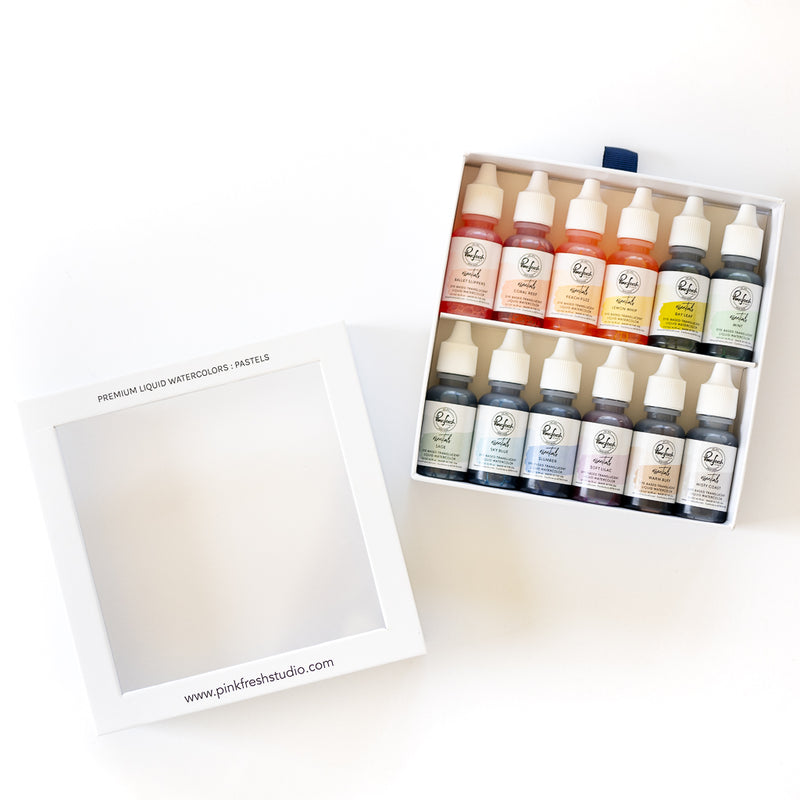 Premium Liquid Watercolors: Pastels