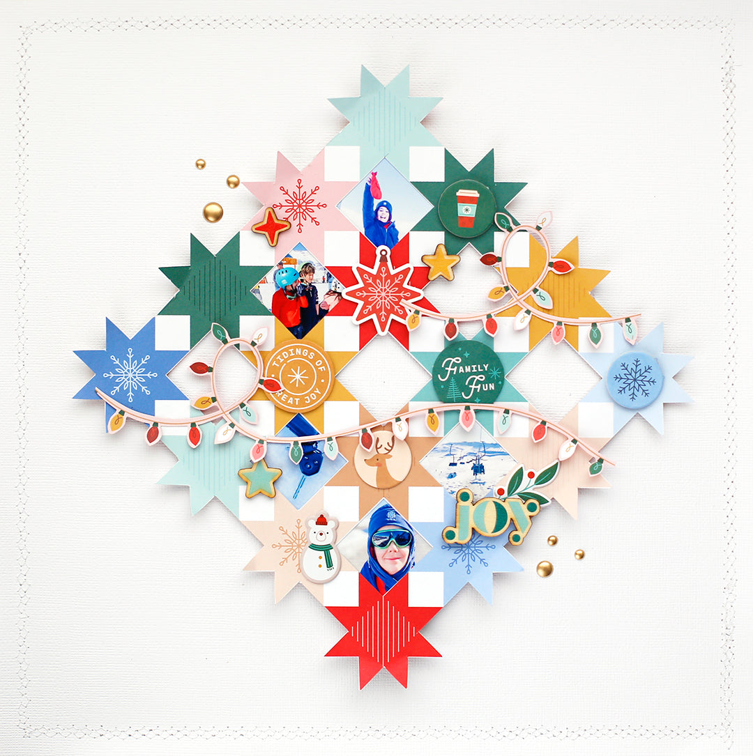 Festive Fun: Enamel Shapes