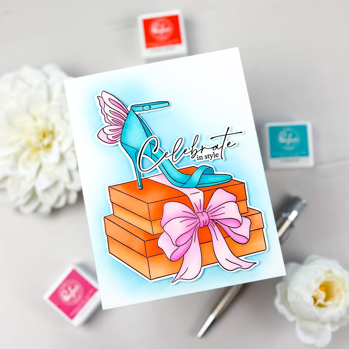 Step into Style stamp
