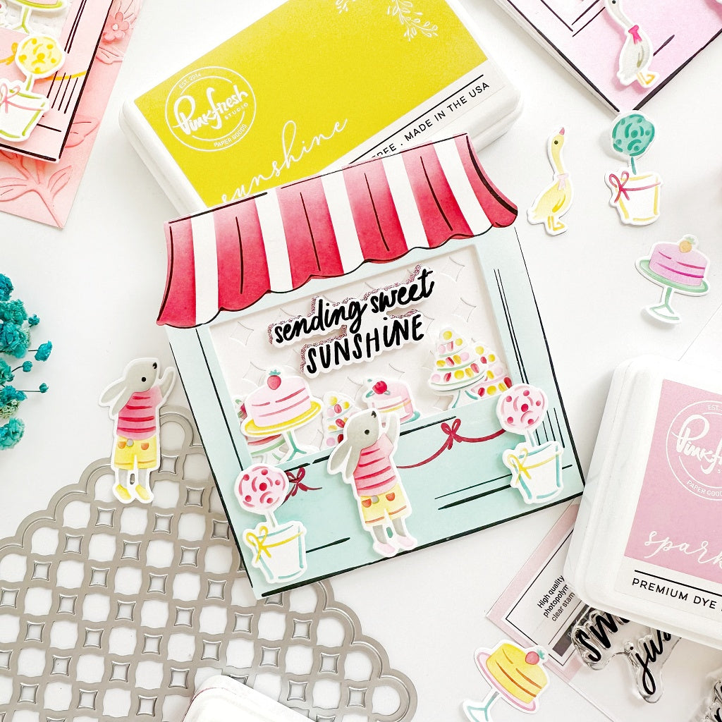 Starry Scallops coverplate die – Pinkfresh Studio