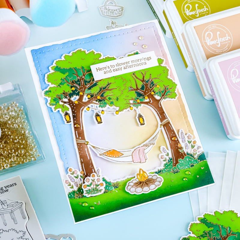 Peaceful Pause cling stamp