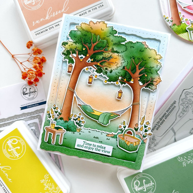 Peaceful Pause cling stamp