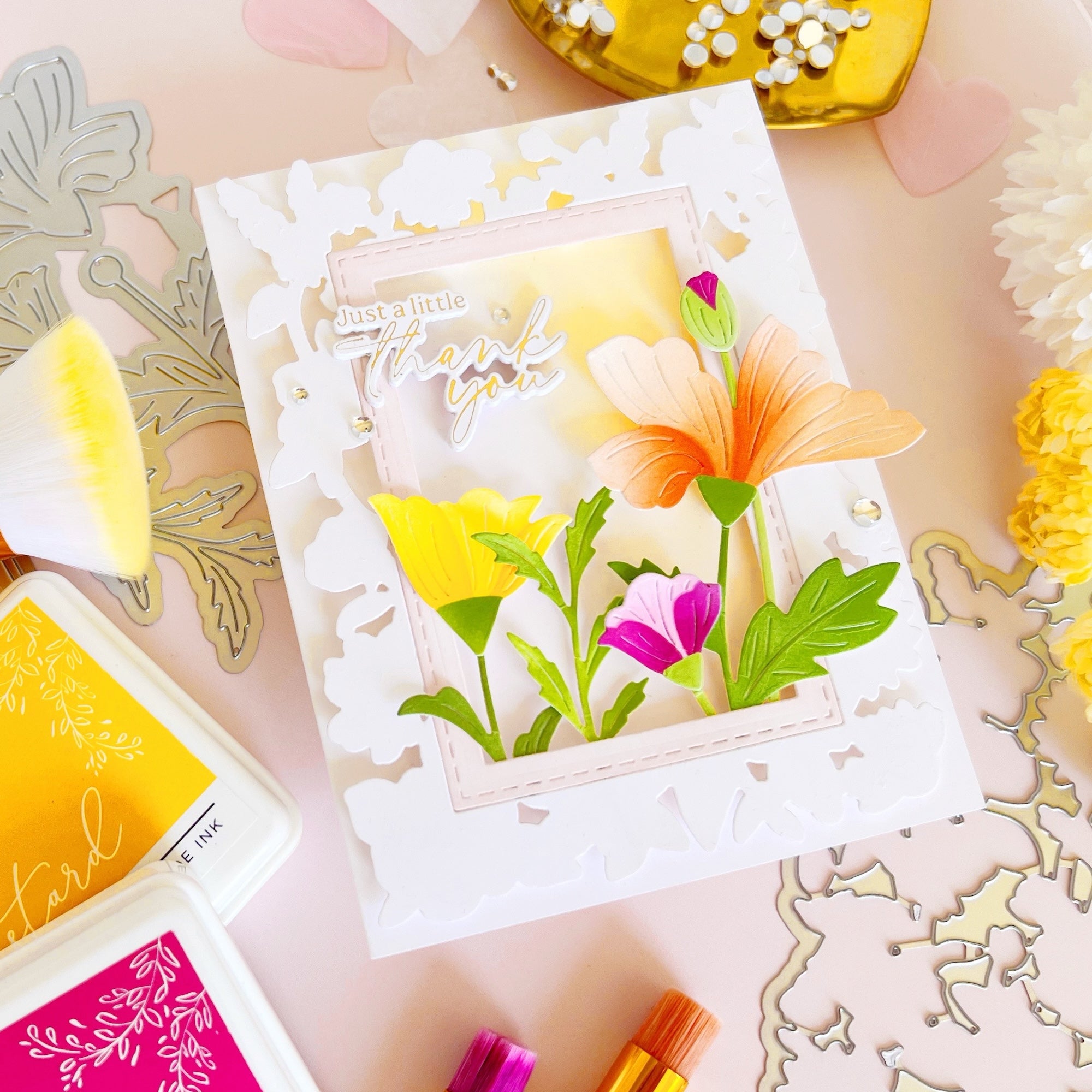Garden Medley die – Pinkfresh Studio