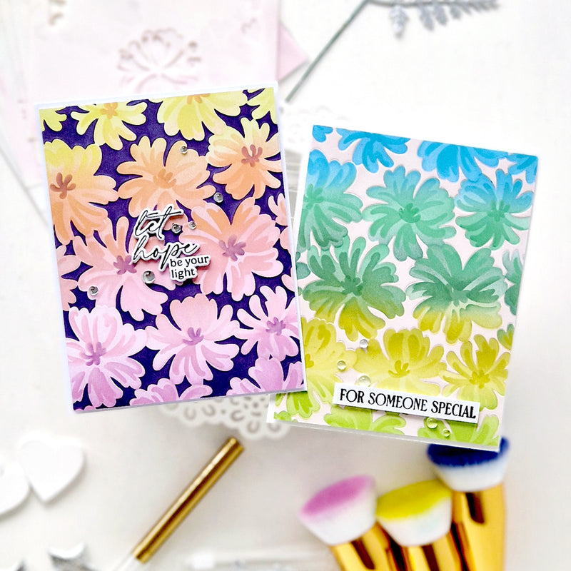 Petal Pop stencil
