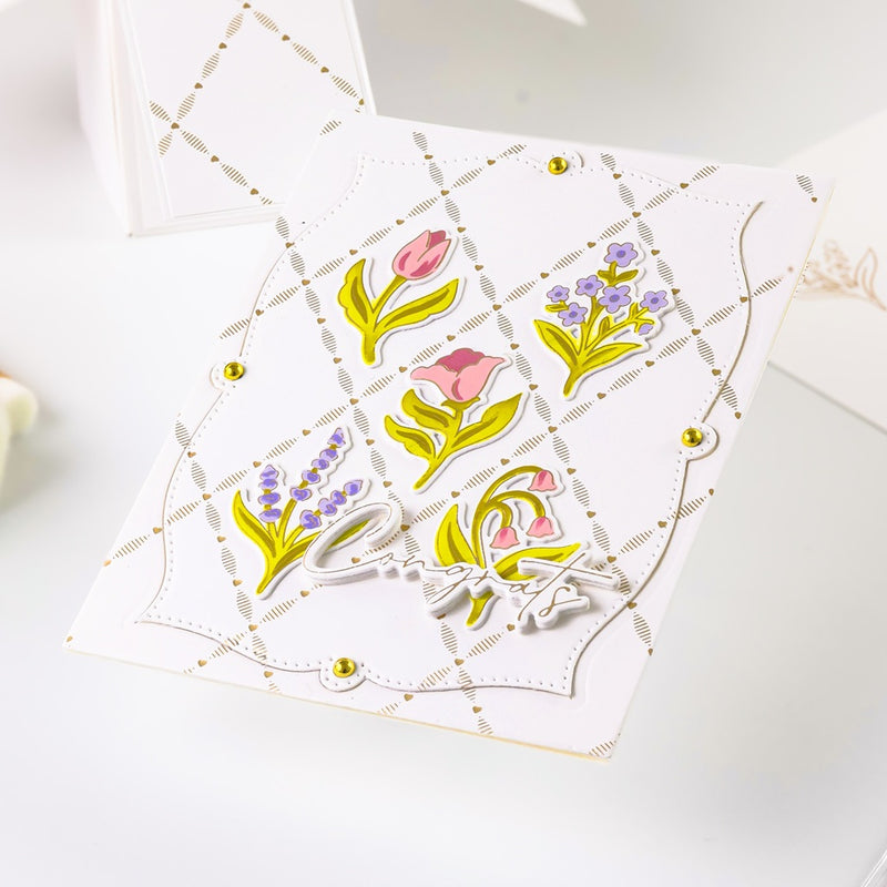 Petite Florals press plate