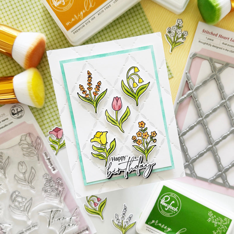 Petite Florals stamp