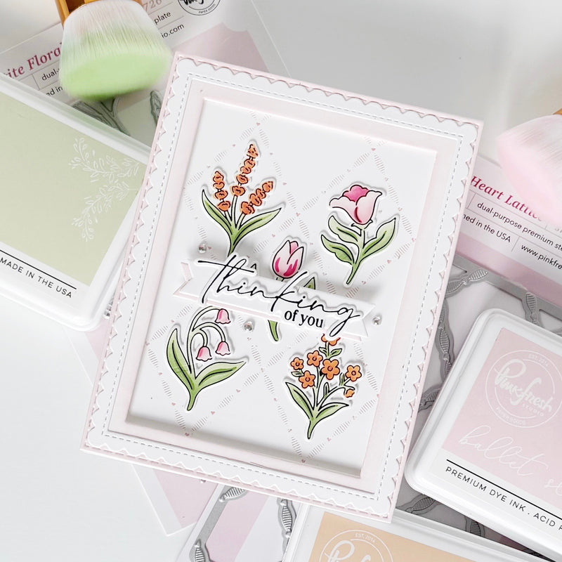 Petite Florals press plate