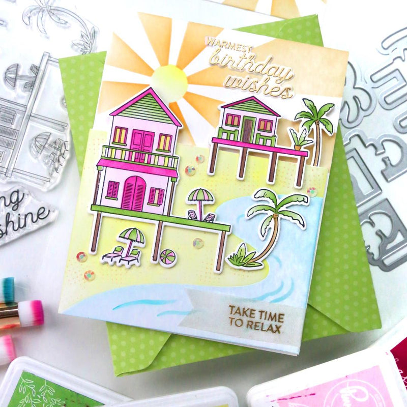 Coastal Paradise stamp