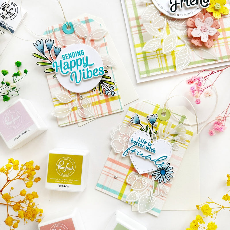 Berries & Blossoms cling stamp