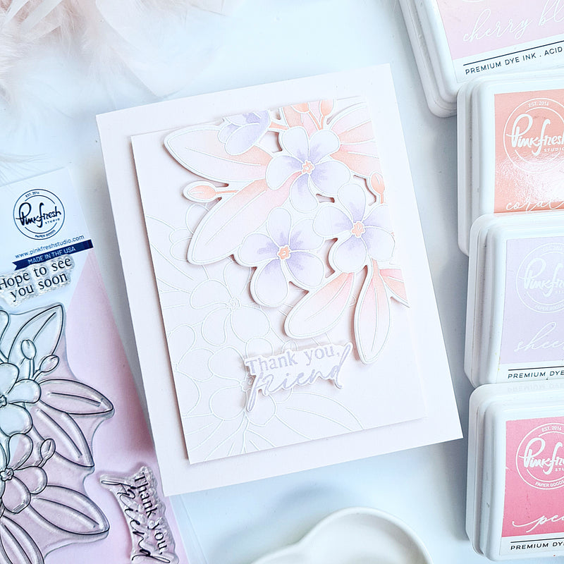 Plumeria stamp