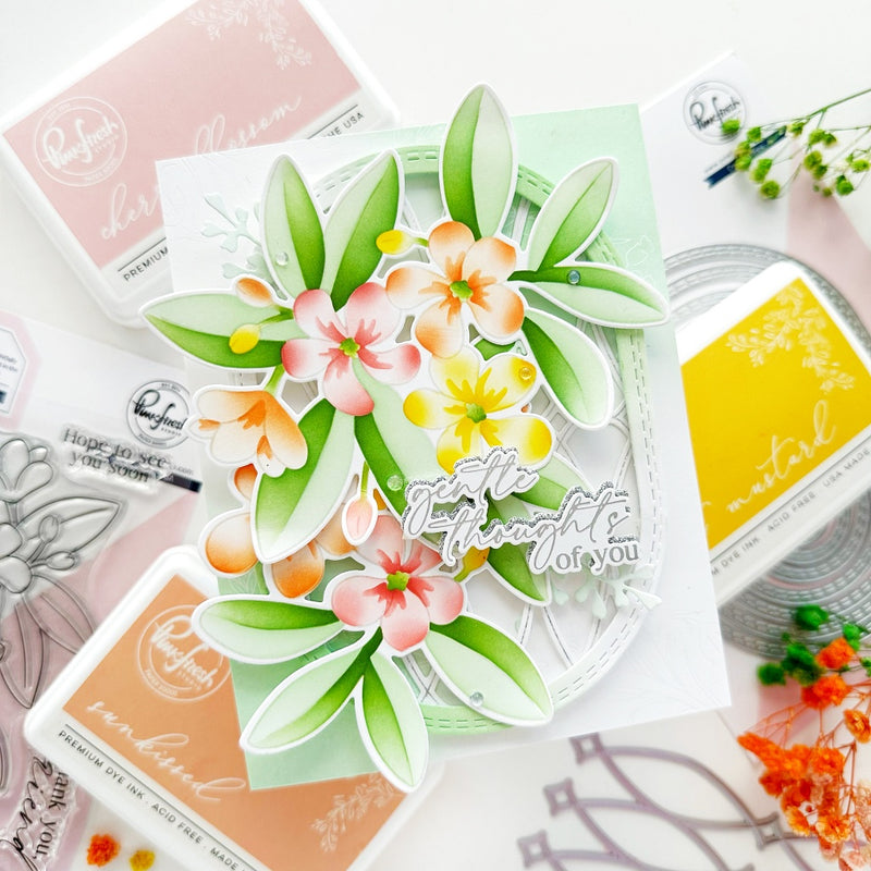 Plumeria stamp