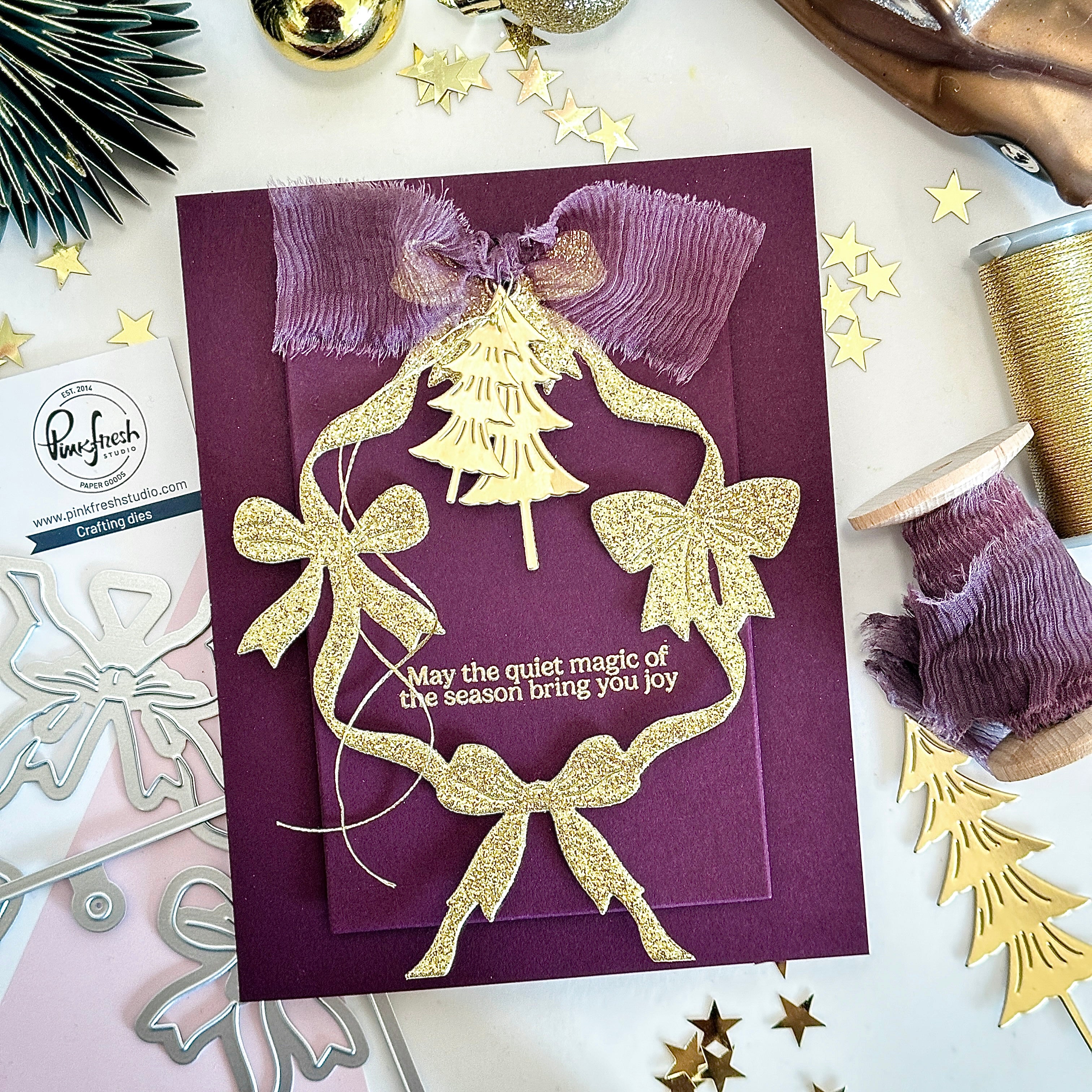 Holiday Express die – Pinkfresh Studio