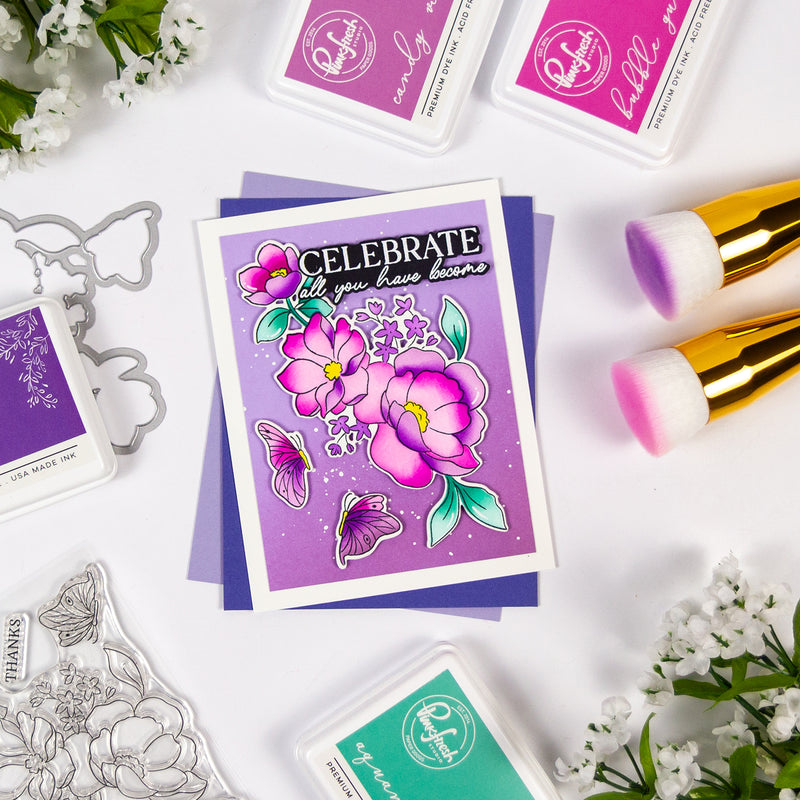 Butterflies in Bloom stamp