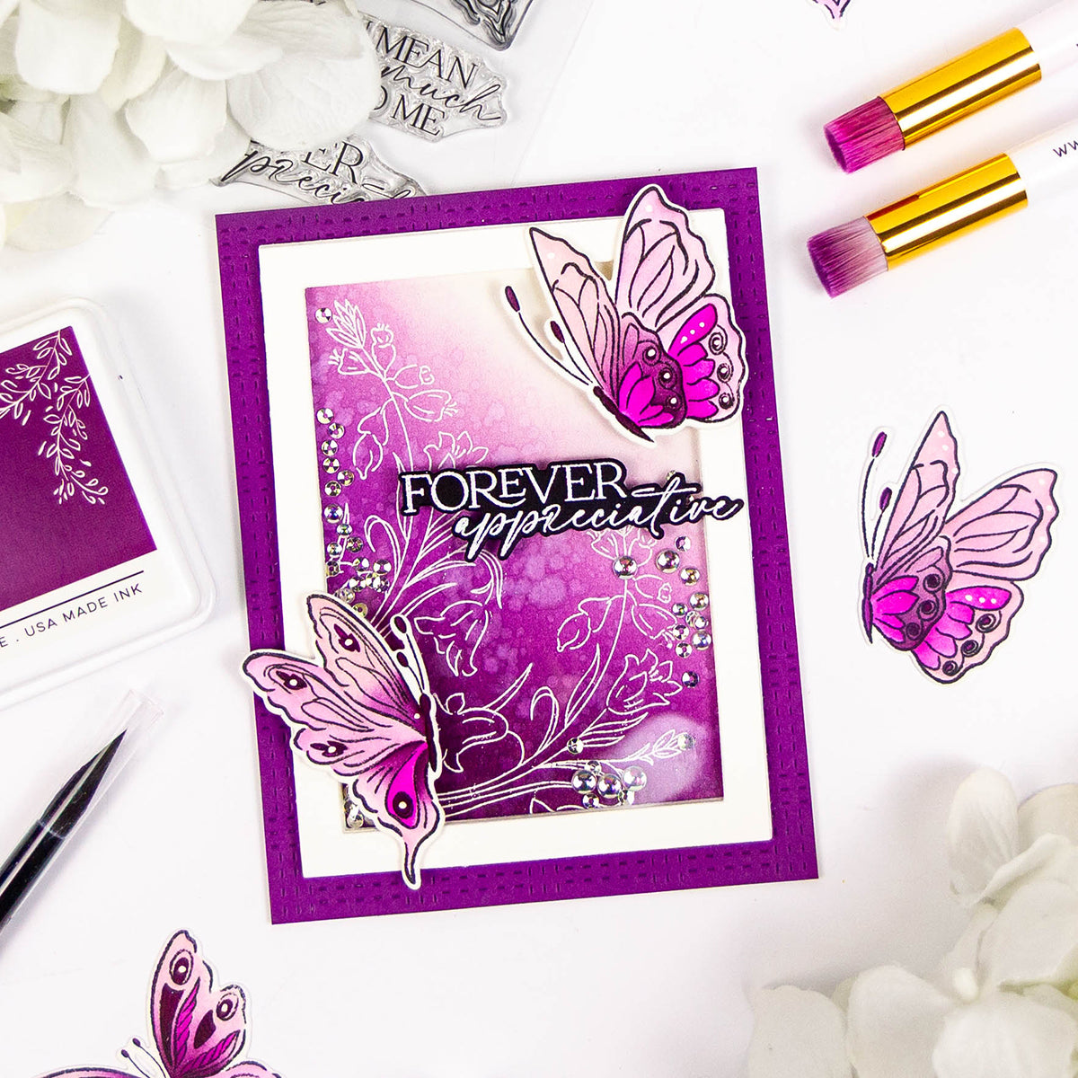 Butterfly Bliss stamp