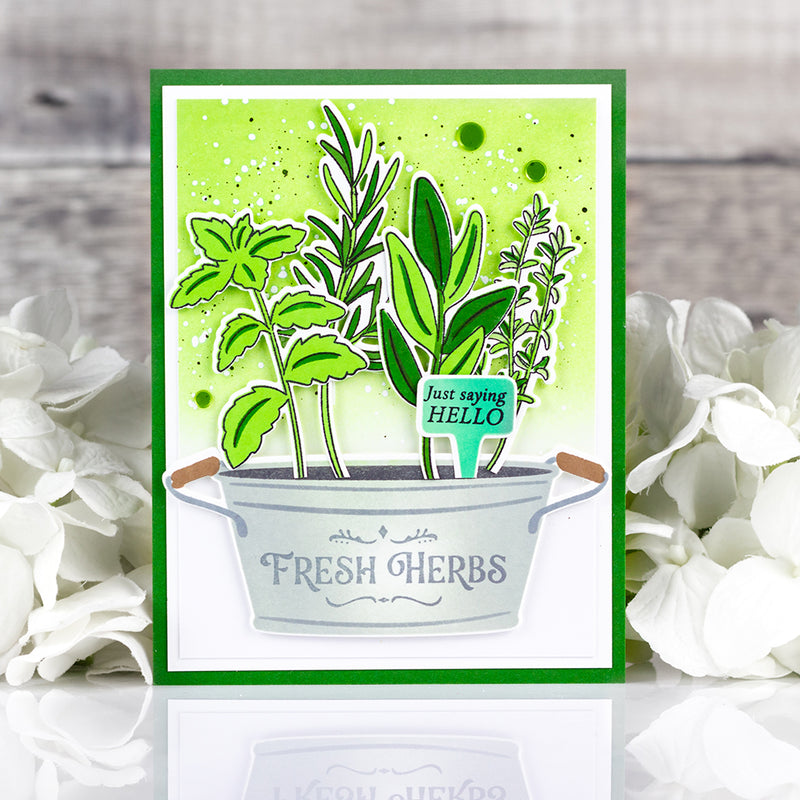Herb Garden stamp