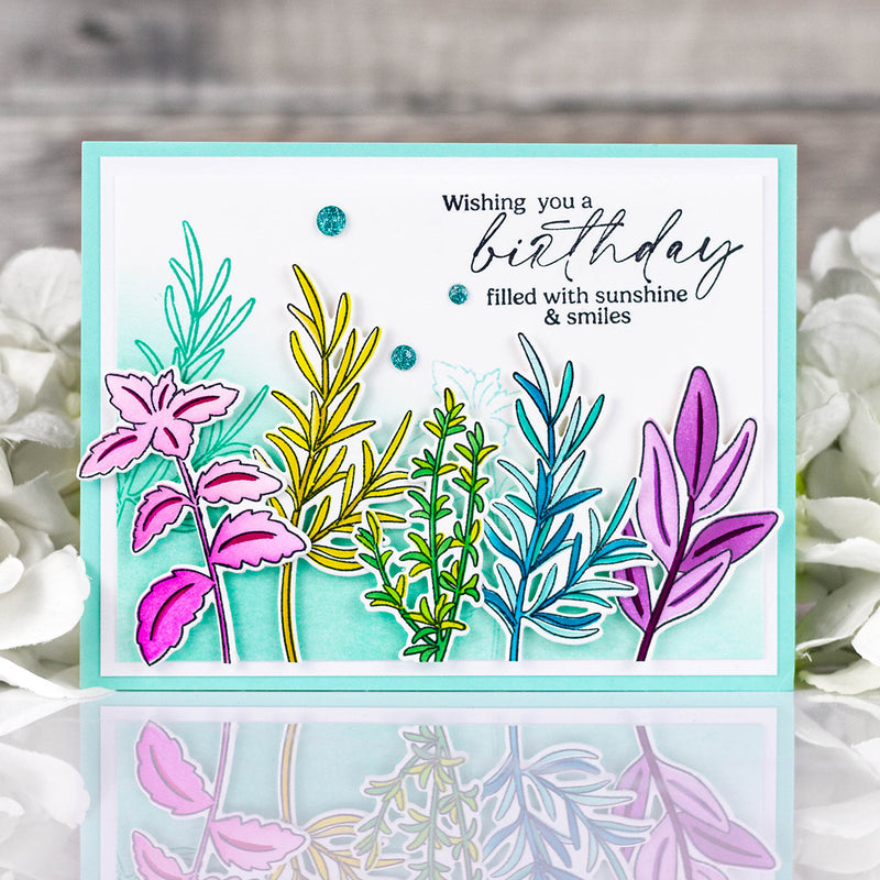 Herb Garden stamp