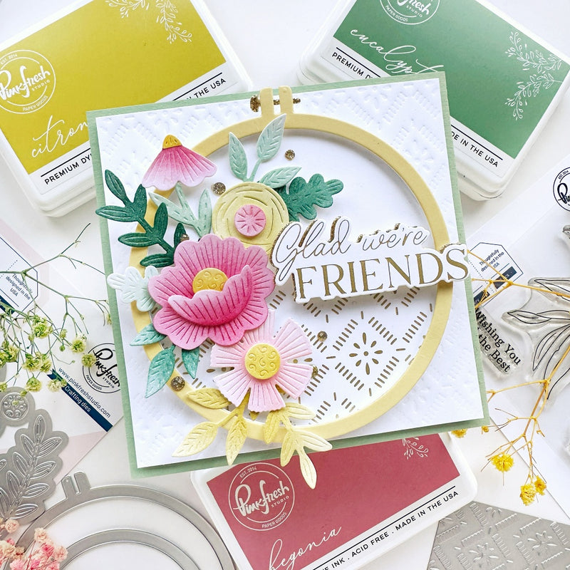 Dashing Daisies press plate
