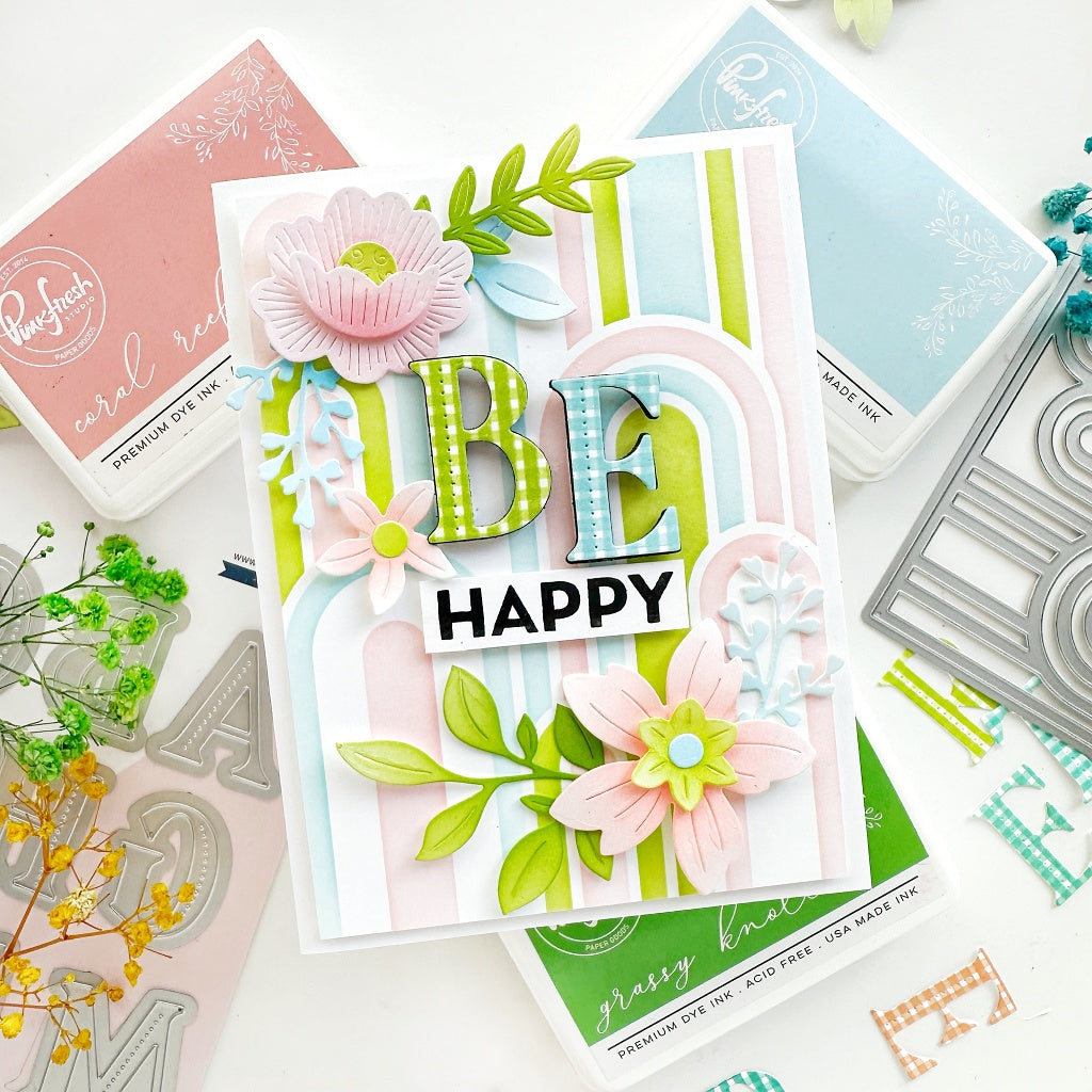 Jody Uppercase Alpha die – Pinkfresh Studio
