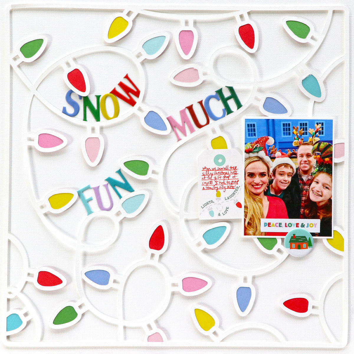 Very Merry Christmas: Phrase Stickers