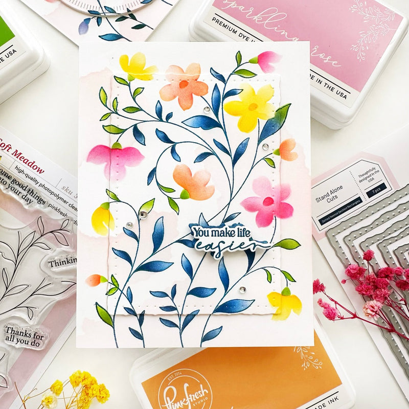 Soft Meadow stamp