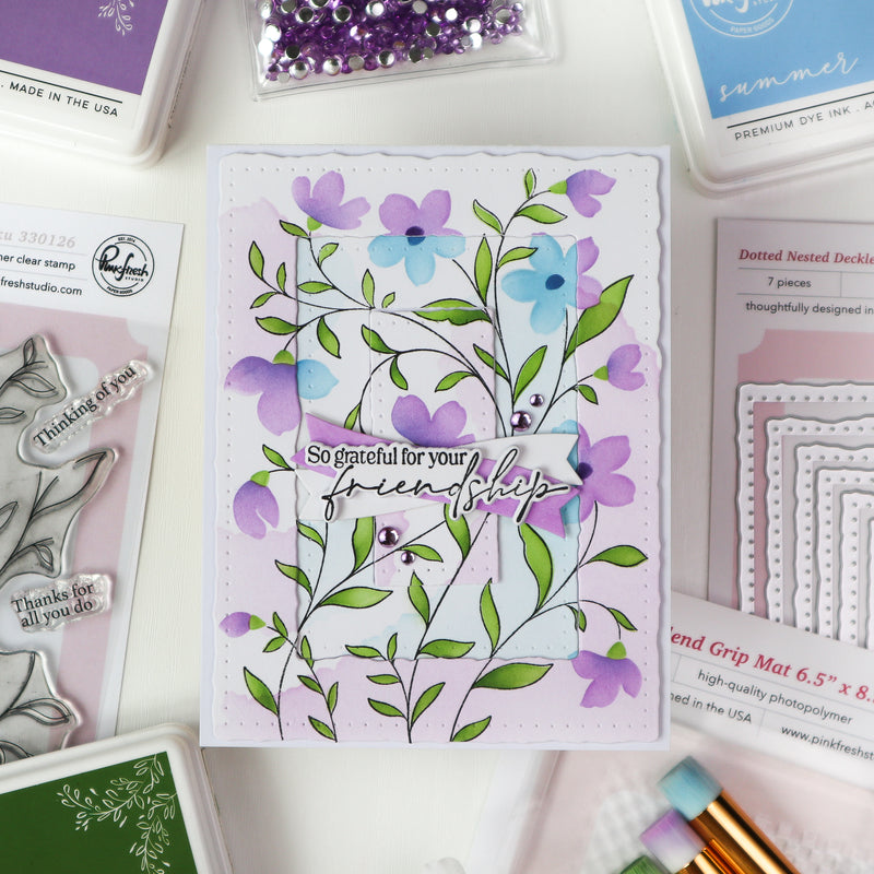Soft Meadow stamp