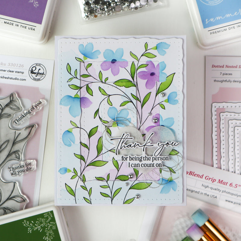 Soft Meadow stamp