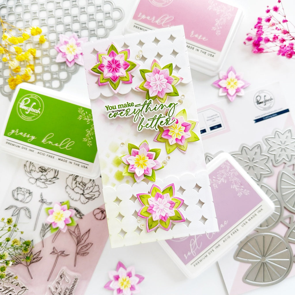 Starry Scallops coverplate die – Pinkfresh Studio