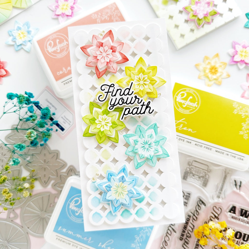 Tranquil Water Lilies die – Pinkfresh Studio