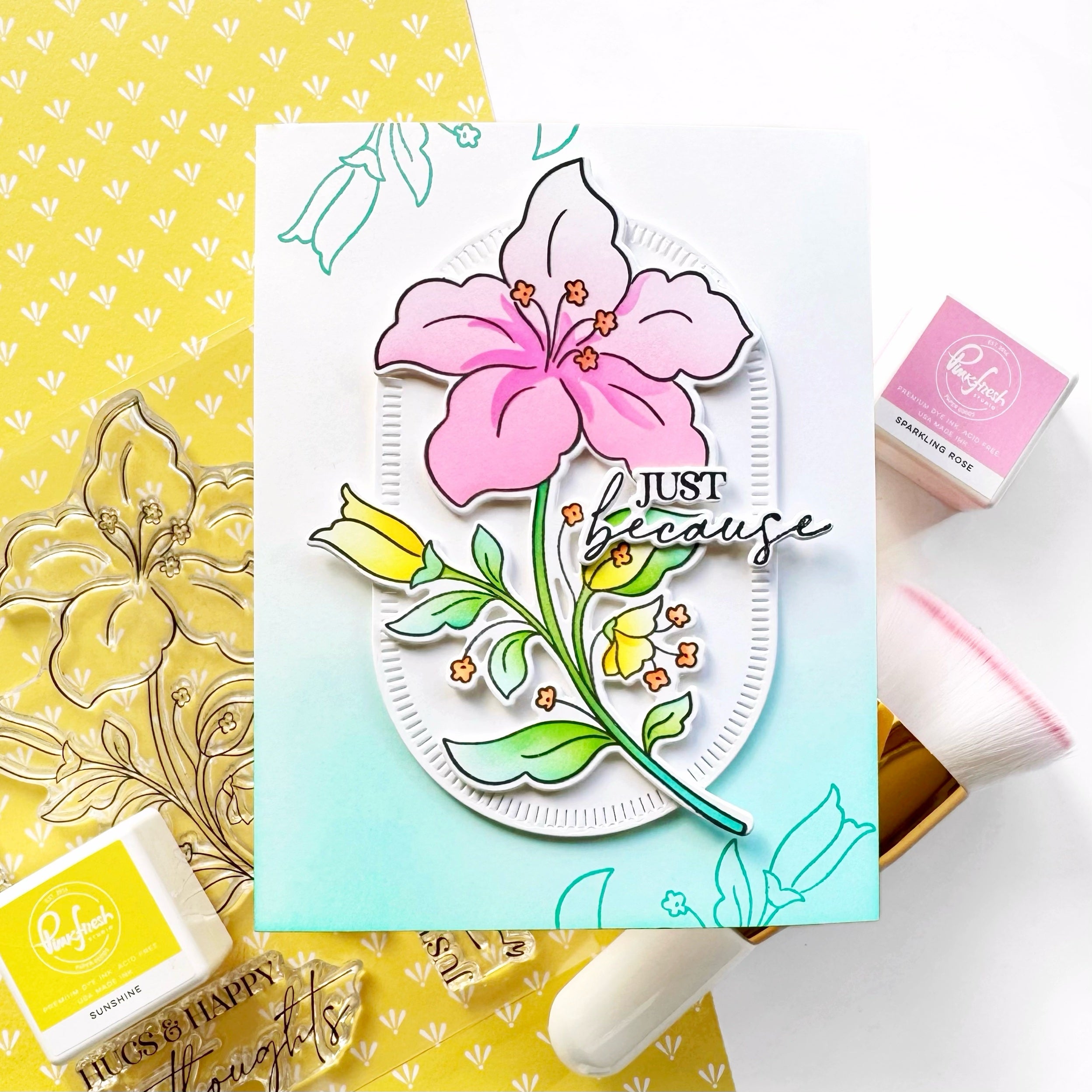 Bloom & Buds die – Pinkfresh Studio