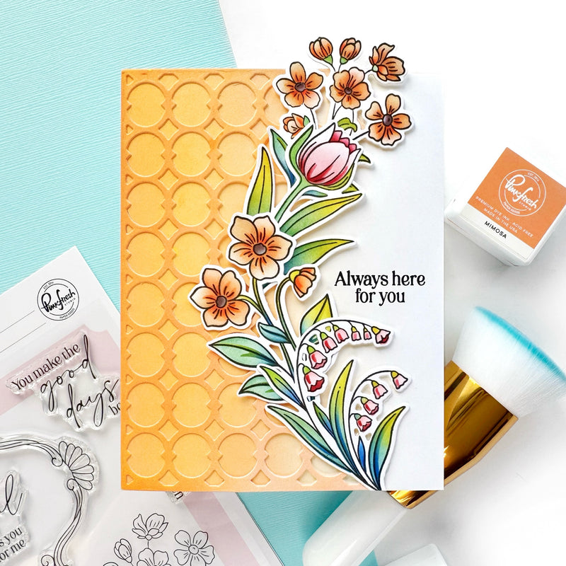 Blossom Medallion stamp