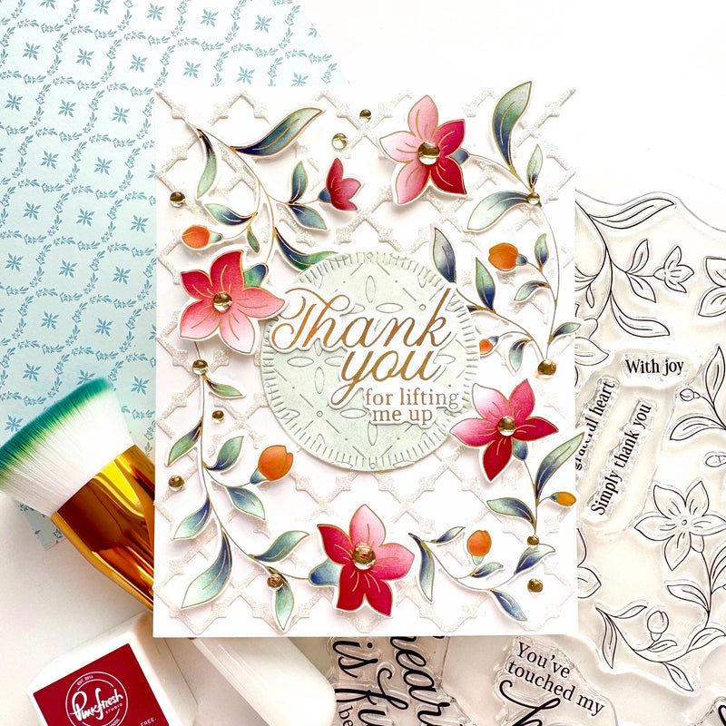 Petal Grid coverplate die