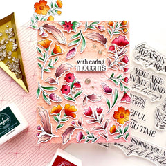 Bloomscape cling stamp