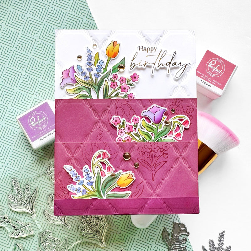 Petite Florals press plate