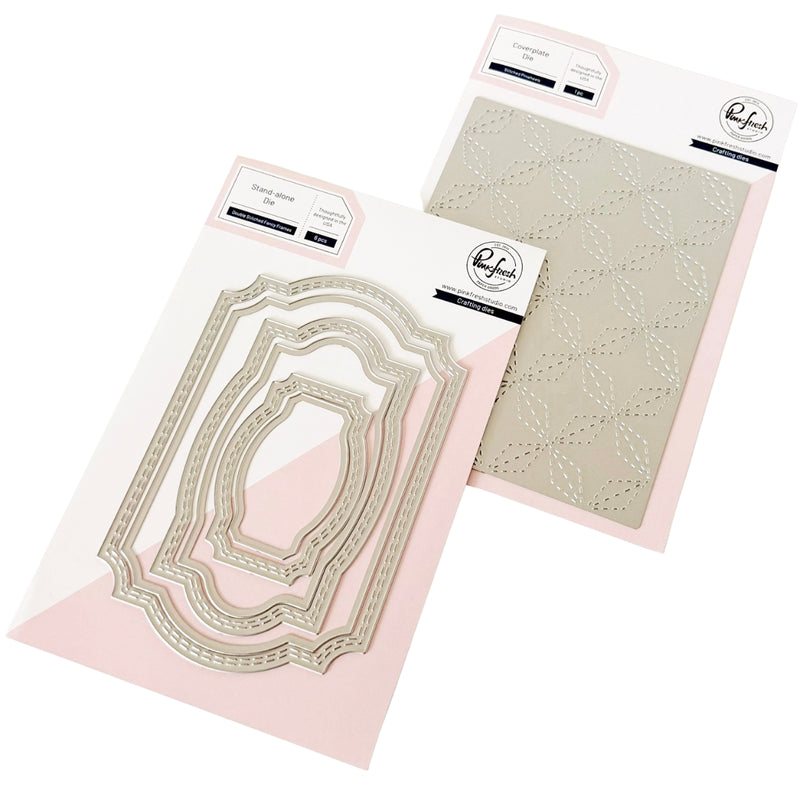 Stitched Pinwheels & Double Stitched Fancy Frames Bundle