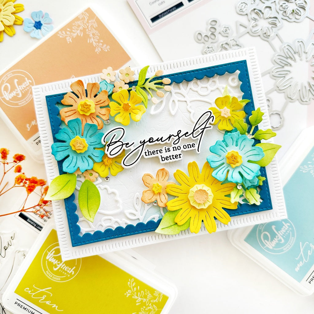 Stylized Florals die – Pinkfresh Studio