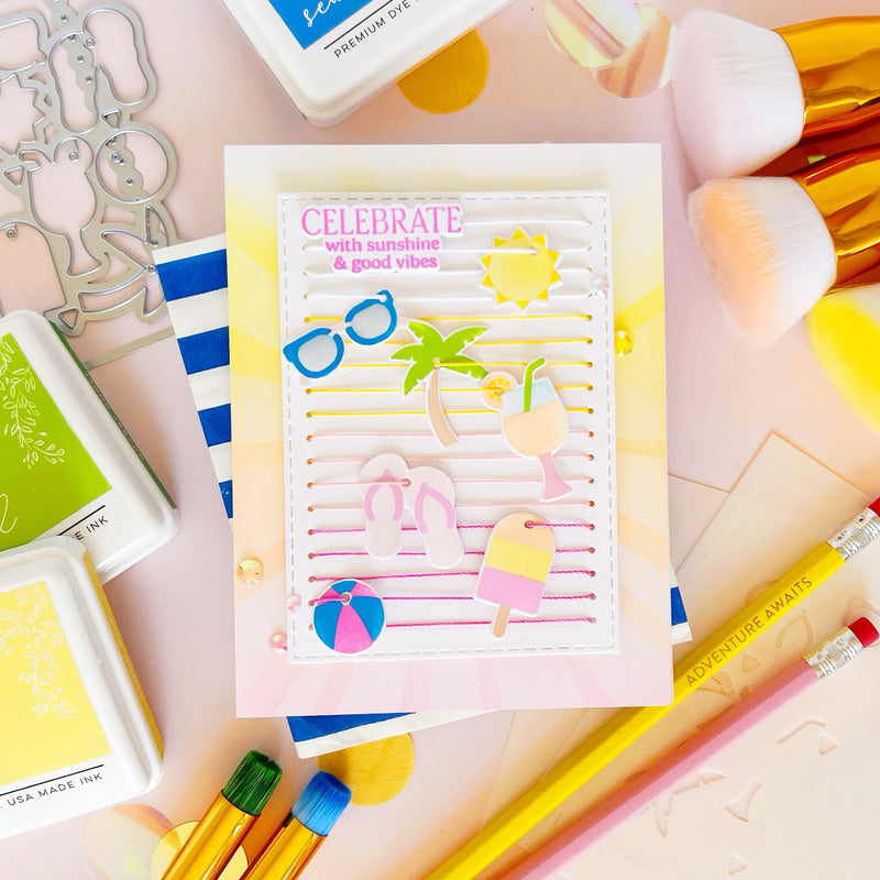 Sunshine & Smiles stamp