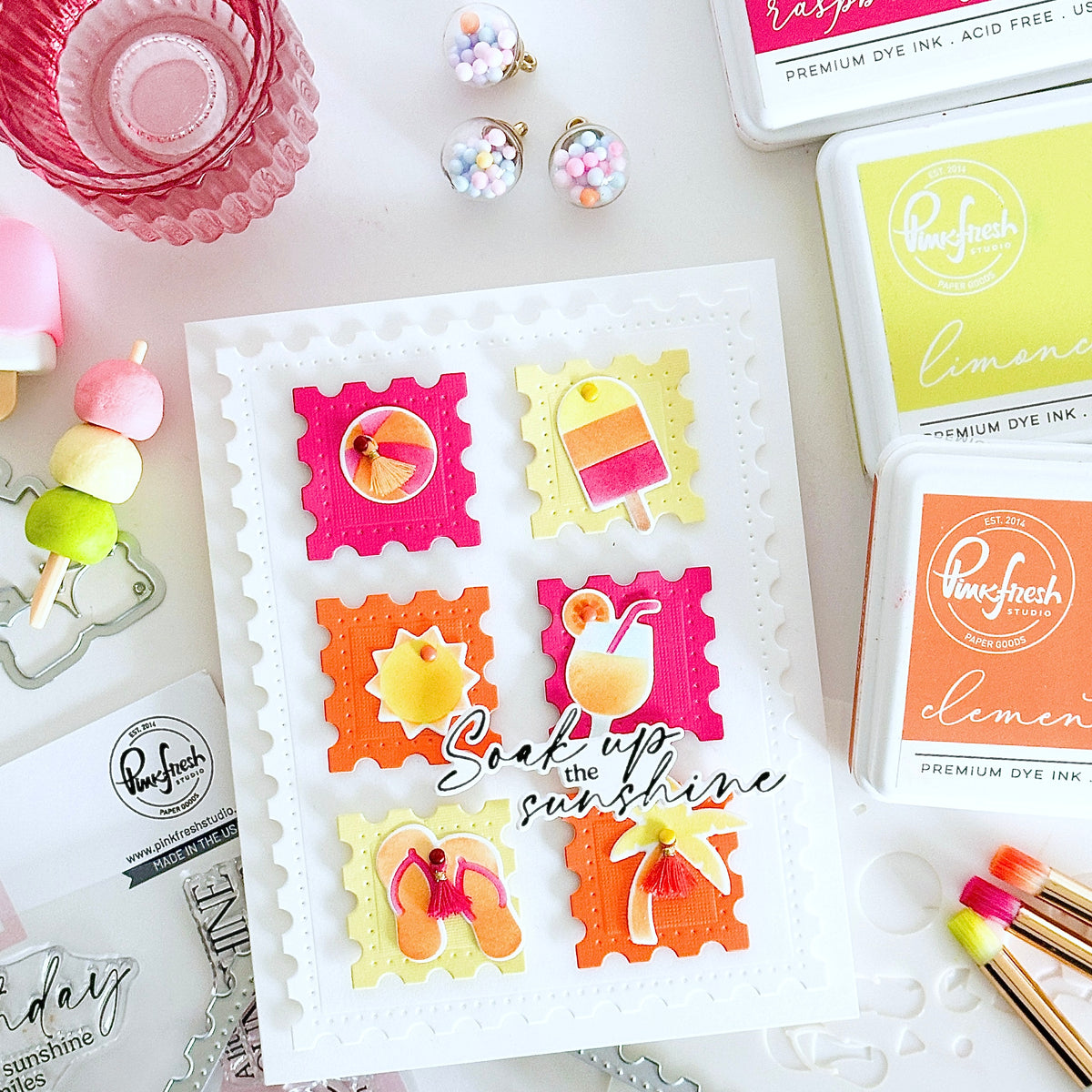 Sunshine & Smiles stamp