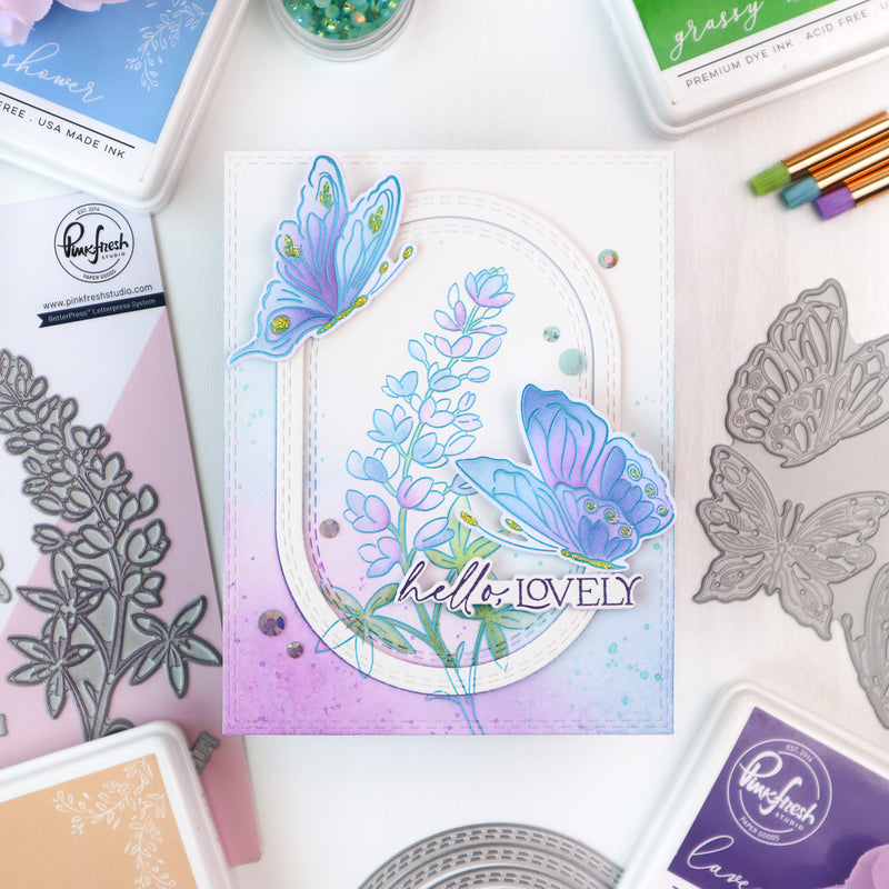 Bluebonnet Bliss stencil