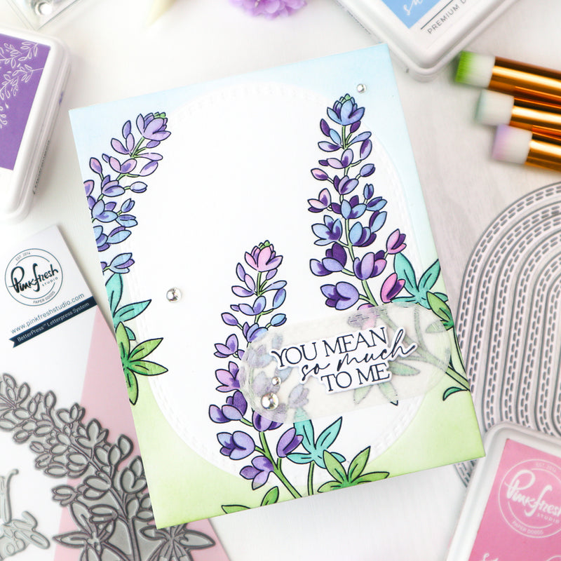 Bluebonnet Bliss stencil