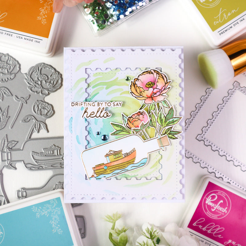 Essentials: Nested Rectangles Postage Edge