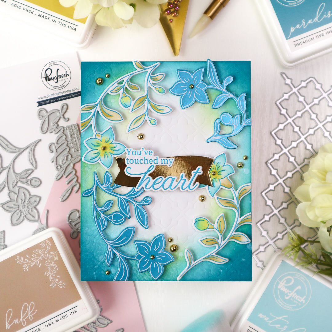 Lush Elegance press plate