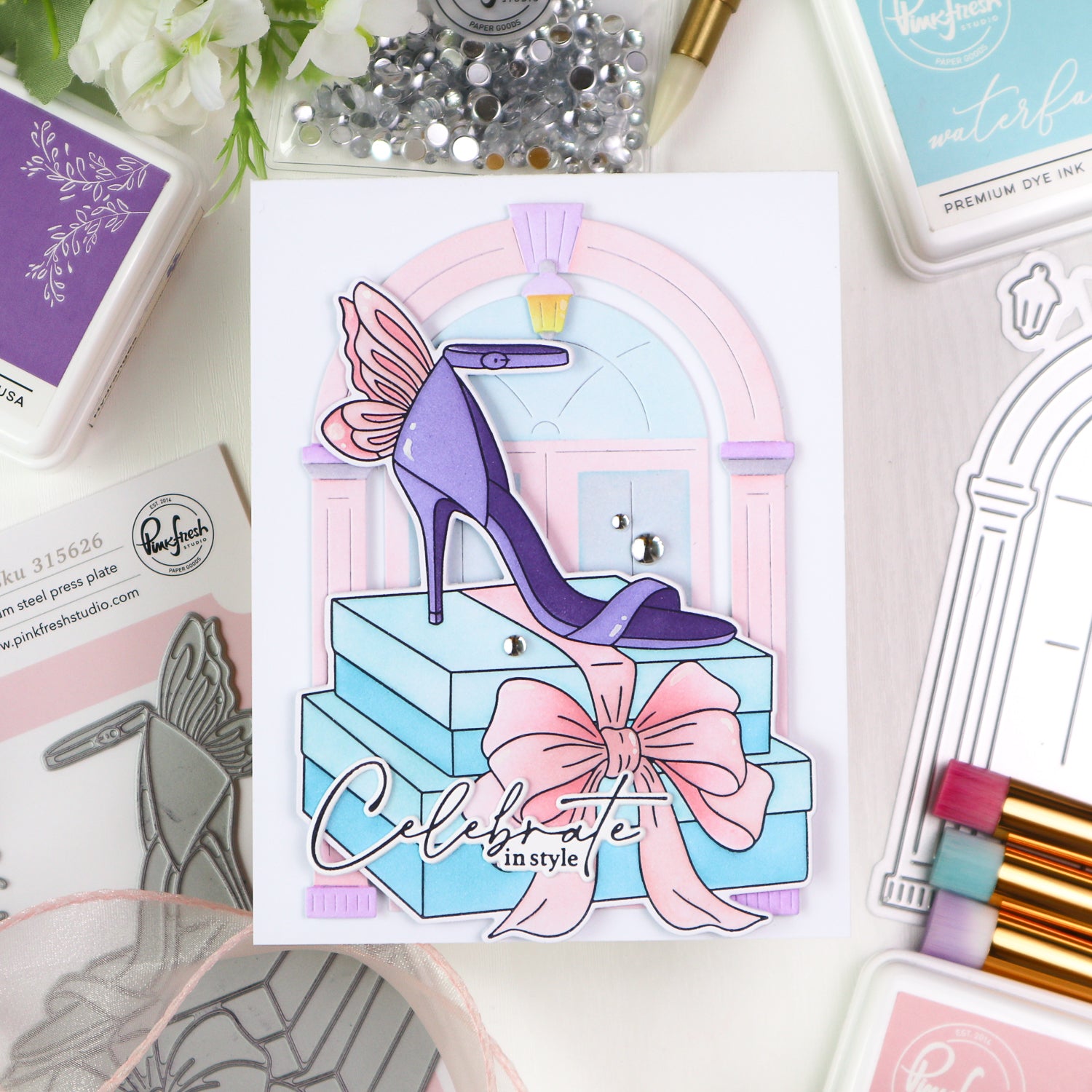 Arched Elegance stencil