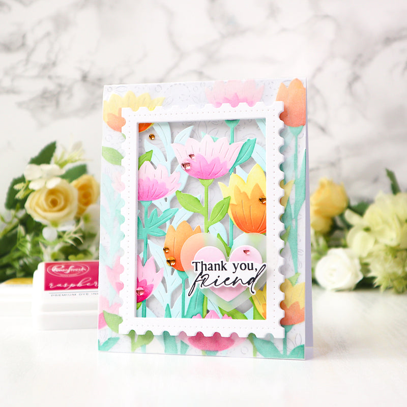 Essentials: Nested Rectangles Postage Edge