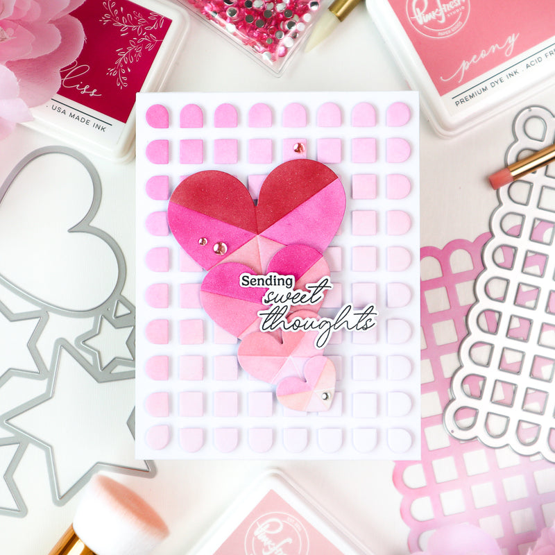 Scalloped Grid Coverplate die