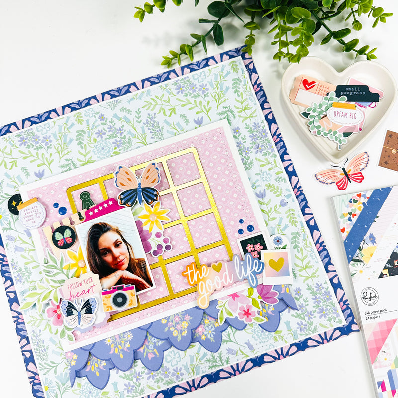 Fresh Start: Layered Stickers