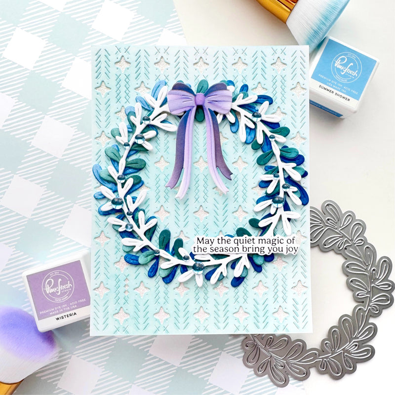 Evergreen Sparkle coverplate die